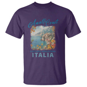 Italy Trip T Shirt Amalfi Coast Beautiful Beach TS09 Purple Print Your Wear