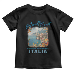 Italy Trip Toddler T Shirt Amalfi Coast Beautiful Beach TS09 Black Print Your Wear