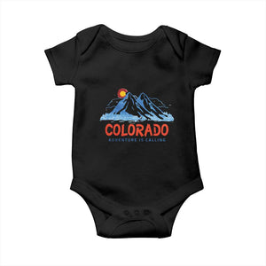 Colorado Baby Onesie Adventure Is Calling Nature Lover Outdoor Activities TS09 Black Print Your Wear