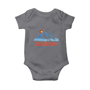 Colorado Baby Onesie Adventure Is Calling Nature Lover Outdoor Activities TS09 Charcoal Print Your Wear