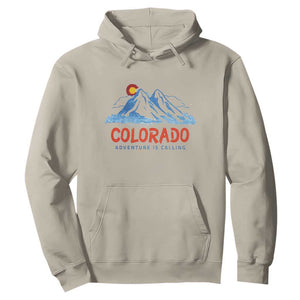 Colorado Hoodie Adventure Is Calling Nature Lover Outdoor Activities TS09 Sand Print Your Wear