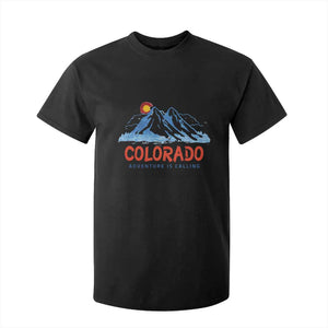 Colorado T Shirt For Kid Adventure Is Calling Nature Lover Outdoor Activities TS09 Black Print Your Wear