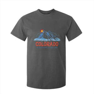 Colorado T Shirt For Kid Adventure Is Calling Nature Lover Outdoor Activities TS09 Dark Heather Print Your Wear