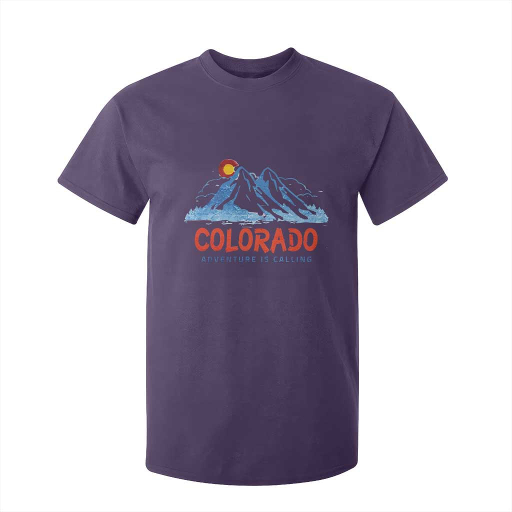 Colorado T Shirt For Kid Adventure Is Calling Nature Lover Outdoor Activities TS09 Purple Print Your Wear