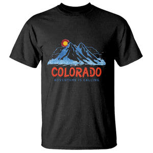 Colorado T Shirt Adventure Is Calling Nature Lover Outdoor Activities TS09 Black Print Your Wear