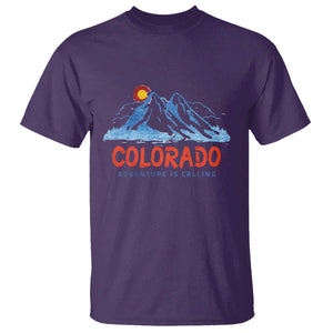 Colorado T Shirt Adventure Is Calling Nature Lover Outdoor Activities TS09 Purple Print Your Wear