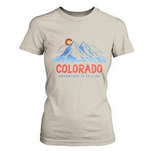 Colorado T Shirt For Women Adventure Is Calling Nature Lover Outdoor Activities TS09 Sand Print Your Wear