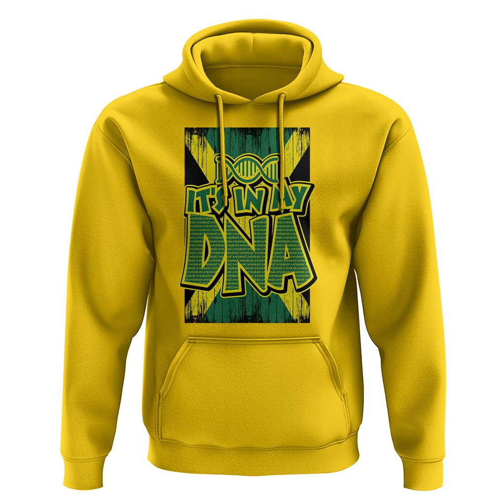 Jamaican Pride Hoodie Jamaica It's In My DNA TS09 Daisy Print Your Wear