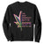 Funny Cannabis Sweatshirt I'm Not Perfect But I'm Dope As Fuck 420 Weed TS09 Black Print Your Wear
