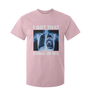 Funny I Got That Dawg In Me Xray Pitbull Meme T Shirt For Kid TS09 Light Pink Print Your Wear