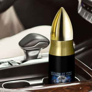 Alpha Wolf Bullet Tumbler Human By Day Sigma By Night TS09 Print Your Wear