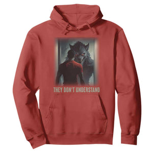 Alpha Wolf They Don't Understand Hoodie TS09 Red Print Your Wear