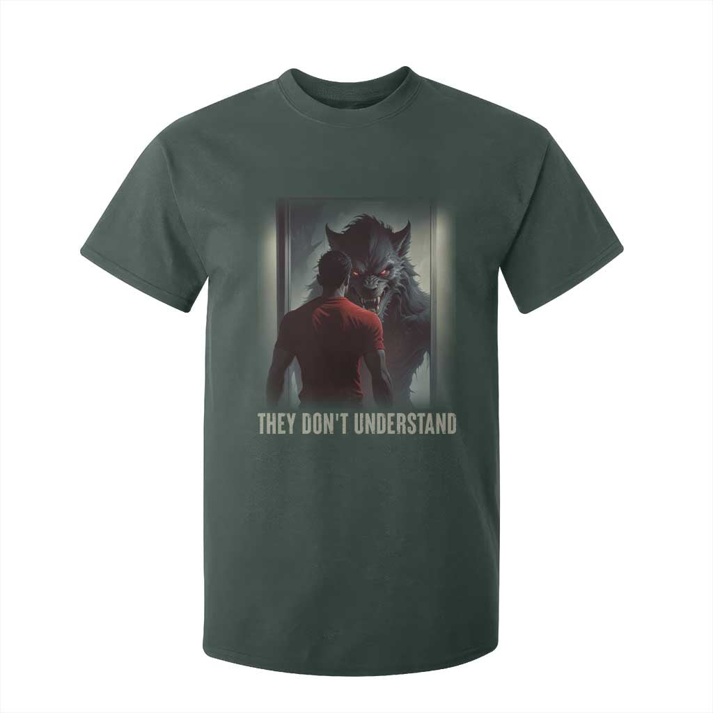 Alpha Wolf They Don't Understand T Shirt For Kid TS09 Dark Forest Green Print Your Wear