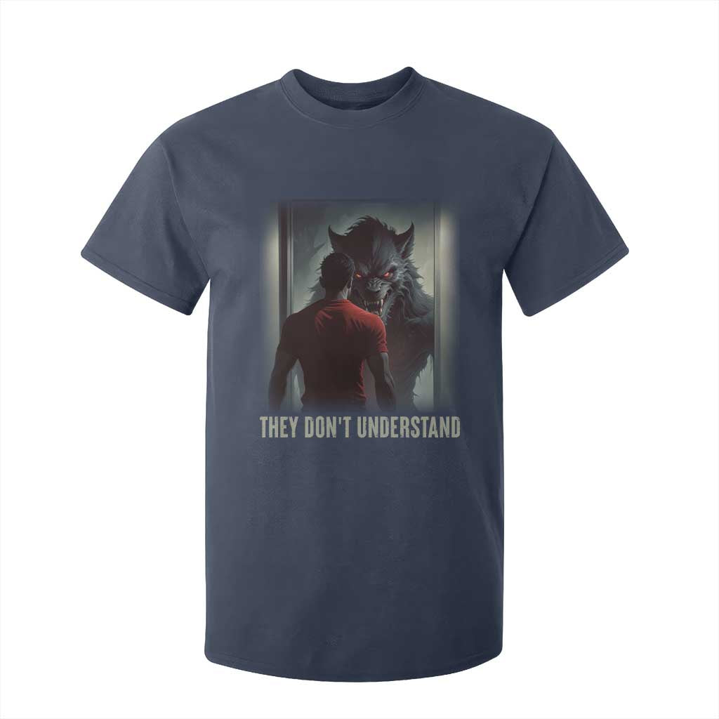 Alpha Wolf They Don't Understand T Shirt For Kid TS09 Navy Print Your Wear