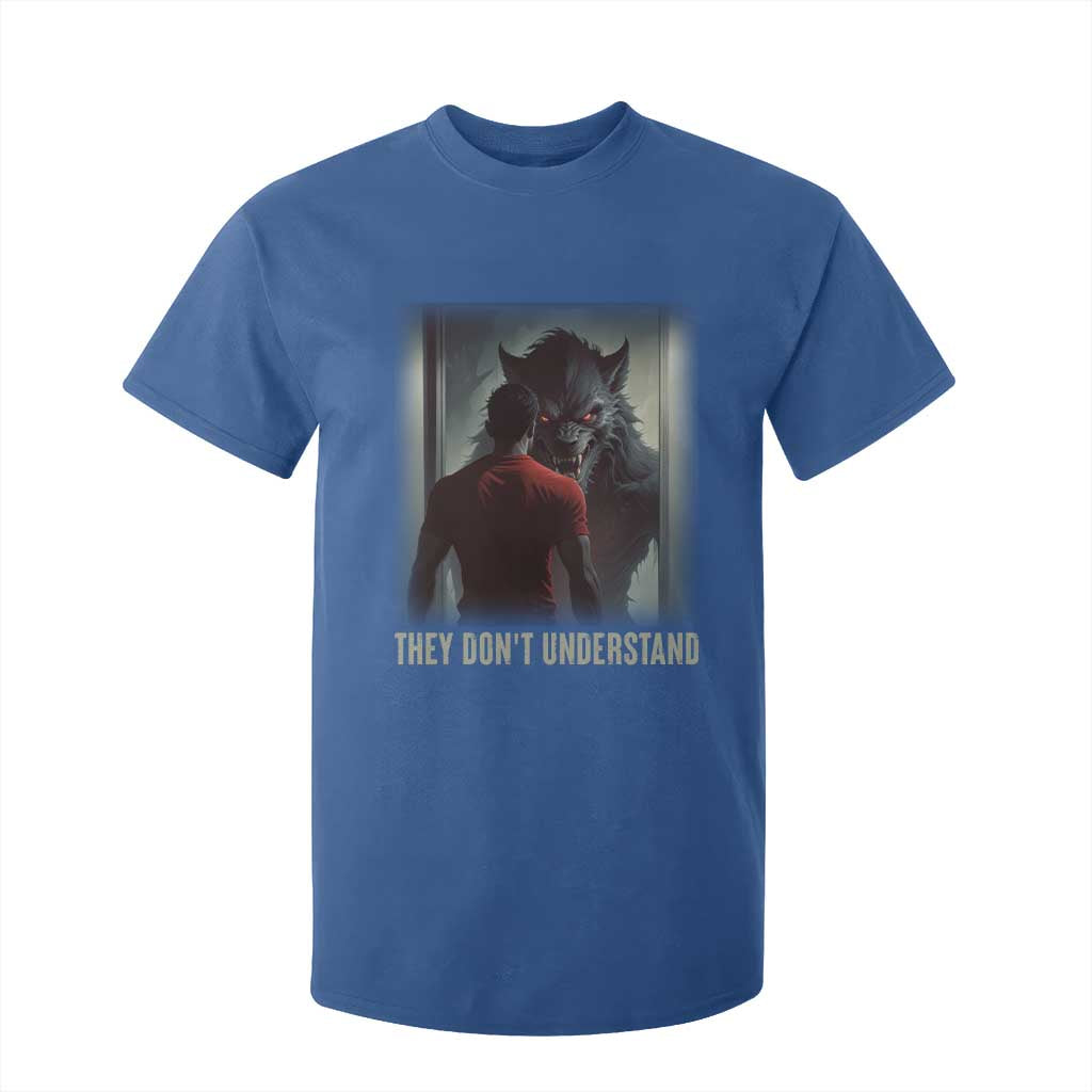 Alpha Wolf They Don't Understand T Shirt For Kid TS09 Royal Blue Print Your Wear