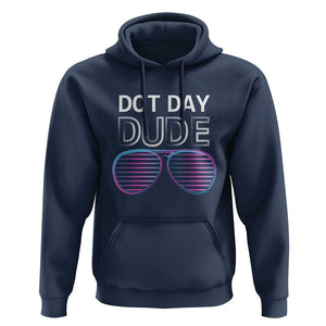 Dot Day Dude Hoodie Cool Dot Sunglass TS09 Navy Print Your Wear