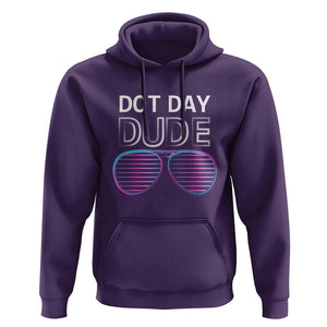 Dot Day Dude Hoodie Cool Dot Sunglass TS09 Purple Print Your Wear