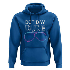 Dot Day Dude Hoodie Cool Dot Sunglass TS09 Royal Blue Print Your Wear