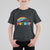 Rainbow Happy Dot Day T Shirt For Kid TS09 Black Print Your Wear