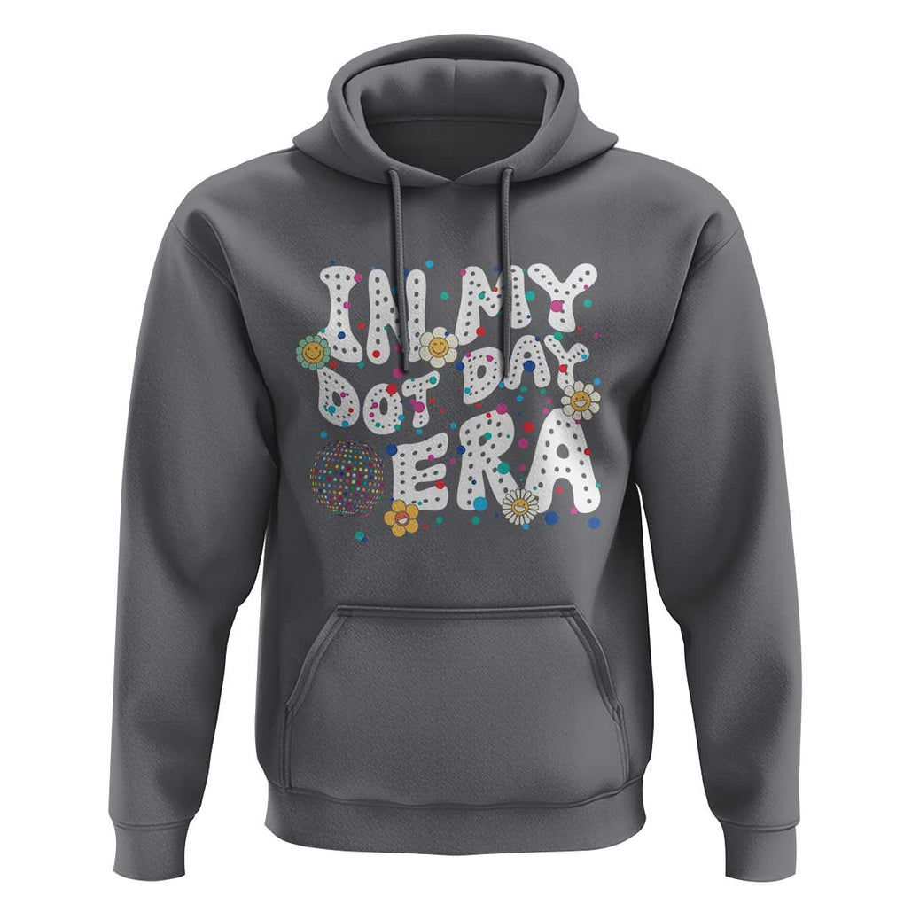 Groovy In My Dot Day Era Hoodie TS09 Charcoal Print Your Wear