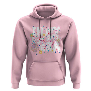 Groovy In My Dot Day Era Hoodie TS09 Light Pink Print Your Wear