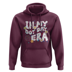 Groovy In My Dot Day Era Hoodie TS09 Maroon Print Your Wear