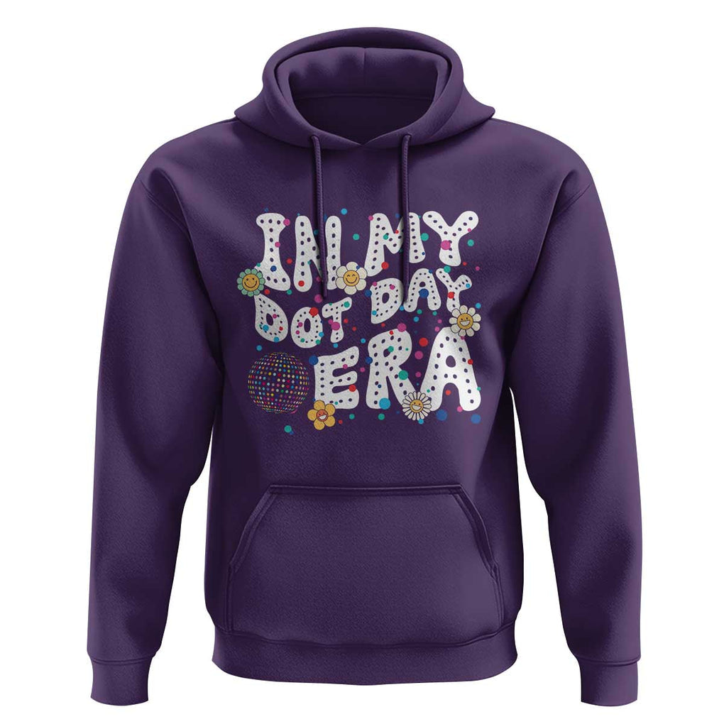 Groovy In My Dot Day Era Hoodie TS09 Purple Print Your Wear