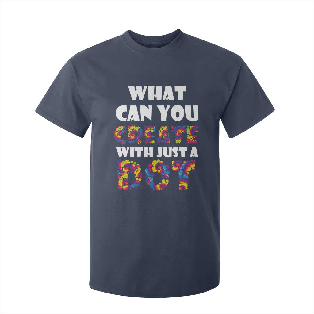 Happy Dot Day T Shirt For Kid What Can You Create With Just A Dot TS09 Navy Print Your Wear