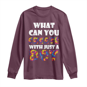Happy Dot Day Long Sleeve Shirt What Can You Create With Just A Dot TS09 Maroon Print Your Wear