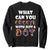 Happy Dot Day Sweatshirt What Can You Create With Just A Dot TS09 Black Print Your Wear