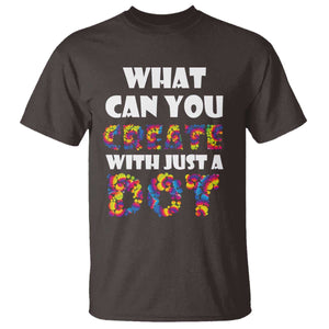 Happy Dot Day T Shirt What Can You Create With Just A Dot TS09 Dark Chocolate Print Your Wear