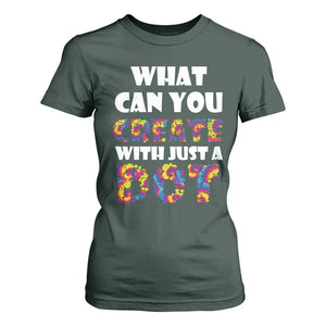 Happy Dot Day T Shirt For Women What Can You Create With Just A Dot TS09 Dark Forest Green Print Your Wear
