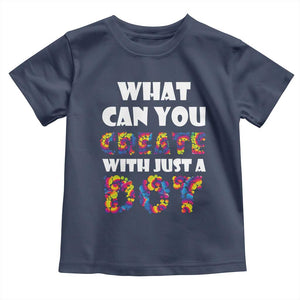 Happy Dot Day Toddler T Shirt What Can You Create With Just A Dot TS09 Navy Print Your Wear