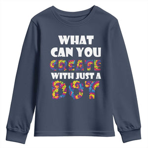 Happy Dot Day Youth Sweatshirt What Can You Create With Just A Dot TS09 Navy Print Your Wear