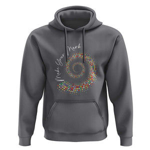 Dot Day Hoodie Make Your Mark Colorful Polka Dot TS09 Charcoal Print Your Wear