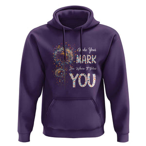 Dot Day Hoodie Make Your Mark And See Where It Takes TS09 Purple Print Your Wear