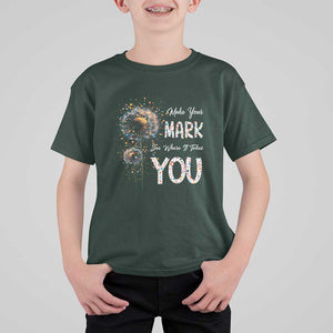 Dot Day T Shirt For Kid Make Your Mark And See Where It Takes TS09 Dark Forest Green Print Your Wear