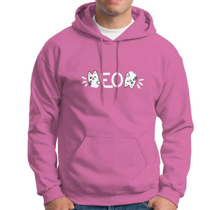 Cat Lover Hoodie Just Meow Meoow All Day TS09 Azalea Print Your Wear