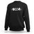 Cat Lover Sweatshirt Just Meow Meoow All Day TS09 Black Print Your Wear
