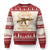 Nakatomi Plaza Christmas Party Ugly Christmas Sweater American Patriotic Gold Holly Wreath Machine Gun TS09 Red Print Your Wear