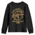 Nakatomi Plaza Christmas Party Youth Sweatshirt American Patriotic Gold Holly Wreath Machine Gun TS09 Black Print Your Wear