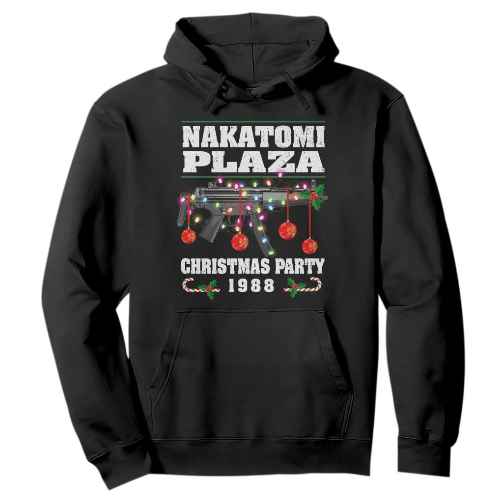 Christmas Nakatomi Plaza 1988 Hoodie Christmas Lights Machine Gun TS09 Black Print Your Wear