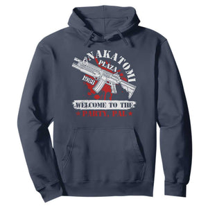 Christmas Nakatomi Plaza 1988 Hoodie Welcome To The Party Pal TS09 Navy Print Your Wear