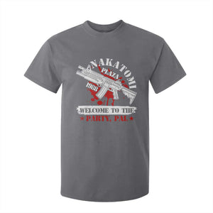 Christmas Nakatomi Plaza 1988 T Shirt For Kid Welcome To The Party Pal TS09 Charcoal Print Your Wear