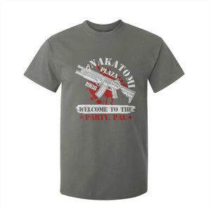 Christmas Nakatomi Plaza 1988 T Shirt For Kid Welcome To The Party Pal TS09 Military Green Print Your Wear