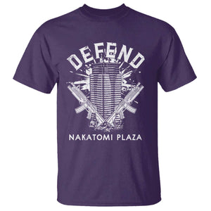 Defend Nakatomi Plaza Funny Christmas T Shirt TS09 Purple Print Your Wear