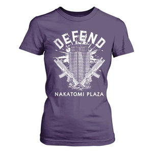 Defend Nakatomi Plaza Funny Christmas T Shirt For Women TS09 Purple Print Your Wear