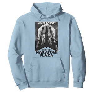 Never Forget Nakatomi Plaza 1988 Hoodie TS09 Light Blue Print Your Wear