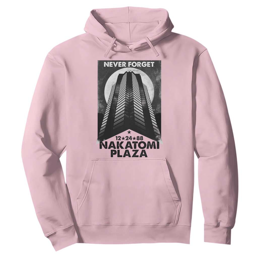 Never Forget Nakatomi Plaza 1988 Hoodie TS09 Light Pink Print Your Wear
