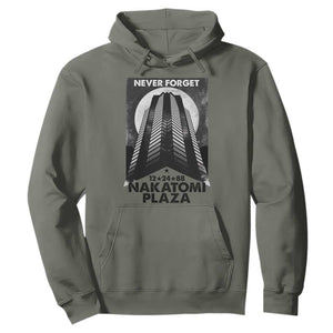 Never Forget Nakatomi Plaza 1988 Hoodie TS09 Military Green Print Your Wear